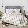 Best reviews of 👍 Holli Zollinger French Geometric Stripe Comforter Set - Deny Designs White/black 👍