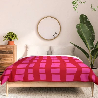 Buy π₯ Camilla Foss Bold and Checkered Poly Comforter Set - Deny Designs Pink π 2 Buy π₯ Camilla Foss Bold and Checkered Poly Comforter Set - Deny Designs Pink π - Image 2
