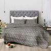 Cheap 👍 Little Arrow Design Co Dash Dot Stripes Comforter Set - Deny Designs Gray 🎁