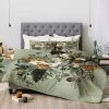 Buy 😍 Iveta Abolina Paloma Midday Comforter Set - Deny Designs Green 🔔