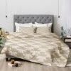 Best Sale 🔥 Little Arrow Design Co Boho Geometric Aztec Comforter Set - Deny Designs Beige 👍