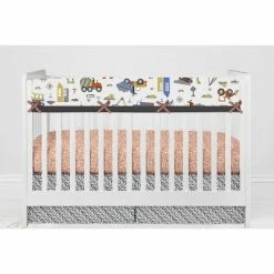 Best deal ❤️ Bacati - Construction Yellow Orange Blue Gray 10 pc Crib Bedding Set with Long Rail Guard Cover ❤️ -Bedding Sets & Collections Sales Shop unnamed file 7072