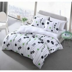 Cheap 👍 Arbon Floral Comforter & Sham Set - City Scene Black 🎁 -Bedding Sets & Collections Sales Shop unnamed file 7103