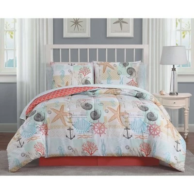 Hot Sale βοΈ Geneva Home Fashion Heritage Bay Belize Coastal Comforter & Sham Set π 5 Hot Sale βοΈ Geneva Home Fashion Heritage Bay Belize Coastal Comforter & Sham Set π - Image 5