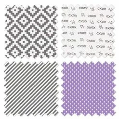 Discount ❤️ Bacati - Love Gray Lilac 10 pc Crib Bedding Set with Long Rail Guard Cover 😀 -Bedding Sets & Collections Sales Shop unnamed file 7158