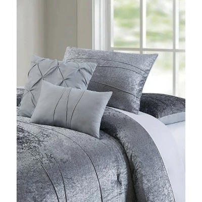 Best Pirce π Pem-America Julienne Comforter Set - Style 212 Gray π₯ 1 Best Pirce π Pem-America Julienne Comforter Set - Style 212 Gray π₯