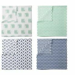 Best reviews of ⭐ Bacati - Boys Noah Muslin Mint Navy 10 pc Crib Bedding Set with 4 Swaddling Blankets 😍 -Bedding Sets & Collections Sales Shop unnamed file 7168