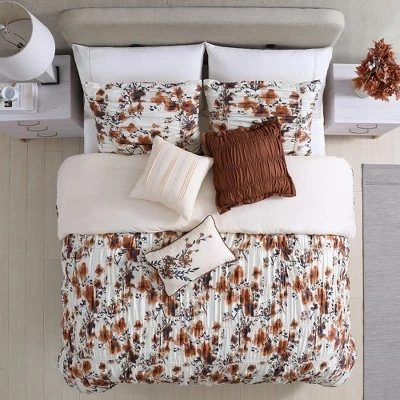 Best Sale π― Modern Threads 6-Piece Printed Textured Comforter Set Floral Ridge. π 1 Best Sale π― Modern Threads 6-Piece Printed Textured Comforter Set Floral Ridge. π