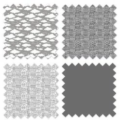 Brand new 🤩 Bacati - Clouds in the City White/Gray 10 pc Crib Bedding Set with 2 Crib Fitted Sheets 🔔 -Bedding Sets & Collections Sales Shop unnamed file 7225