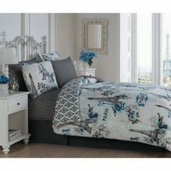 Hot Sale 🎉 Cherie Comforter Set - Geneva Home Fashion Blue 👍 -Bedding Sets & Collections Sales Shop unnamed file 7252