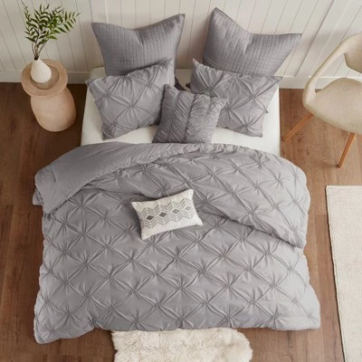 Buy β¨ Urban Habitat Stella Embroidered Comforter Set 7pc Gray π₯ 2 Buy β¨ Urban Habitat Stella Embroidered Comforter Set 7pc Gray π₯ - Image 2