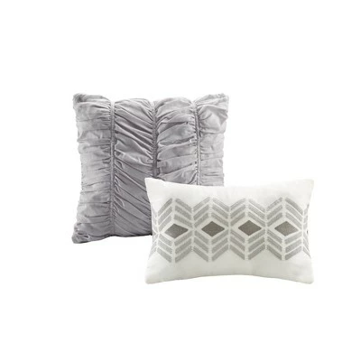 Buy β¨ Urban Habitat Stella Embroidered Comforter Set 7pc Gray π₯ 3 Buy β¨ Urban Habitat Stella Embroidered Comforter Set 7pc Gray π₯ - Image 3