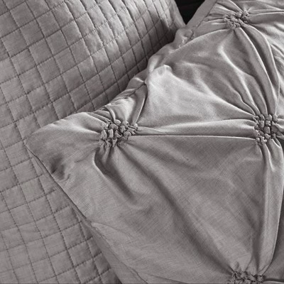 Buy β¨ Urban Habitat Stella Embroidered Comforter Set 7pc Gray π₯ 7 Buy β¨ Urban Habitat Stella Embroidered Comforter Set 7pc Gray π₯ - Image 7