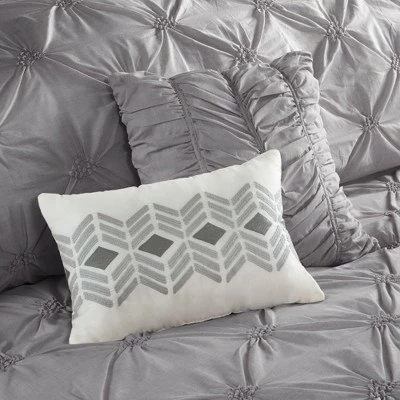 Buy β¨ Urban Habitat Stella Embroidered Comforter Set 7pc Gray π₯ 8 Buy β¨ Urban Habitat Stella Embroidered Comforter Set 7pc Gray π₯ - Image 8