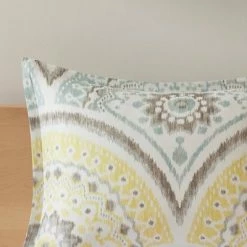 Cheap 🔥 Urban Habitat Yellow Leyla 100% Cotton Printed 7pcs Comforter Set ⌛ -Bedding Sets & Collections Sales Shop unnamed file 7274