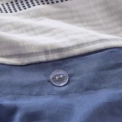 Discount 🎉 Ansley Striped Organic Cotton Yarn Dyed Comforter Set- Clean Spaces Gray ✔️ -Bedding Sets & Collections Sales Shop unnamed file 7294