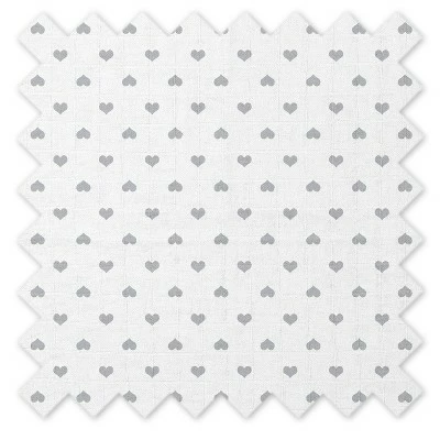 Brand new ✔️ Bacati - Love/Hearts Muslin 4 pc Toddler Bedding Set, Gray 👍 5 Brand new ✔️ Bacati - Love/Hearts Muslin 4 pc Toddler Bedding Set, Gray 👍 - Image 5