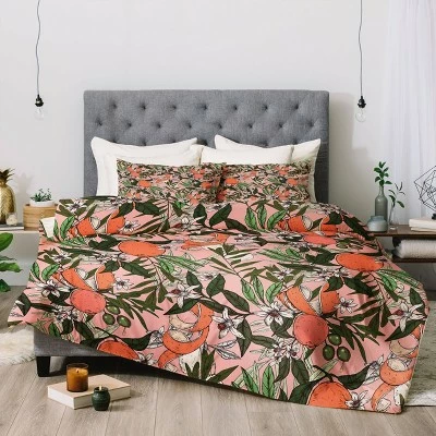 Deals π Marta Barragan Camarasa Olives in the Flowers Comforter & Sham Set - Deny Designs π 1 Deals π Marta Barragan Camarasa Olives in the Flowers Comforter & Sham Set - Deny Designs π