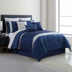 Coupon 🔥 Modern Threads 9 Piece Embellished Comforter Set, Logan. 🌟 -Bedding Sets & Collections Sales Shop unnamed file 7454