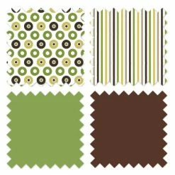 Budget 😀 Bacati - Mod Dots Stripes Green Yellow Beige Brown 3 pc Crib Bedding Set 🔥 -Bedding Sets & Collections Sales Shop unnamed file 7464