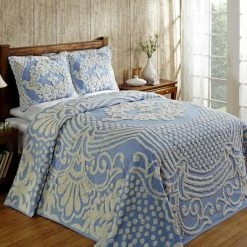 Buy 🎁 Florence Collection 2-Piece 100% Cotton Tufted Unique Luxurious Medallion Design Bedspread Set - Better Trends 🤩 -Bedding Sets & Collections Sales Shop unnamed file 754