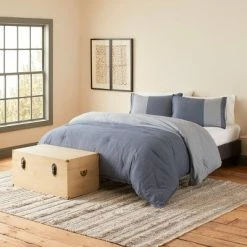 Best deal 🎁 ED Ellen DeGeneres Ed-Ellen Degeneres Rejeaneration Blue Comforter Set 💯