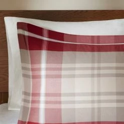 Coupon ✔️ Woolrich Sheridan Oversized Cotton Comforter Set Tan/red 👍 -Bedding Sets & Collections Sales Shop unnamed file 7570