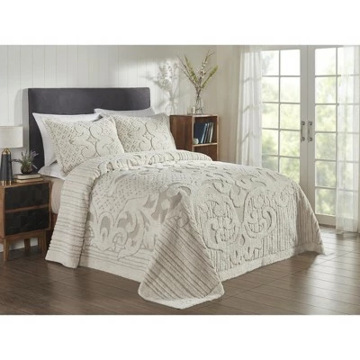 Budget ✔️ Serenity Collection 100% Cotton Tufted Unique Luxurious Bedspread Set - Better Trends ✨ 2 Budget ✔️ Serenity Collection 100% Cotton Tufted Unique Luxurious Bedspread Set - Better Trends ✨ - Image 2