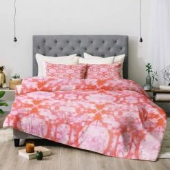 Coupon 🎁 Schatzi Brown Bexeley Tie Dye Pink Comforter Set - Deny Designs 🔥