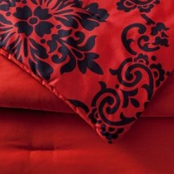 Promo 😀 5pc Damask Medallion Comforter Set - Presidio Square Red ✨ -Bedding Sets & Collections Sales Shop unnamed file 7672