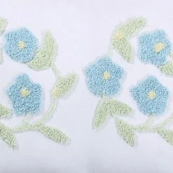 Discount ✨ Bloomfield Collection Floral Design 100% Cotton Tufted Unique Luxurious Bedspread - Better Trends ✨