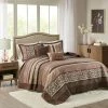 Best deal ✨ Madison Park Cambridge Jacquard Bedspread Set 5pc 😍