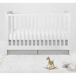 Promo ❤️ Bacati - Love Design/Print Gray/Silver 10 pc Crib Bedding Set with Long Rail Guard Cover ✨ -Bedding Sets & Collections Sales Shop unnamed file 7805