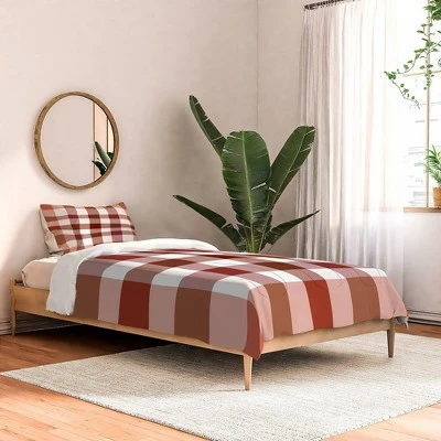 Flash Sale π Harvest Plaid Comforter Set - Deny Designs Terracotta π― 1 Flash Sale π Harvest Plaid Comforter Set - Deny Designs Terracotta π―