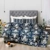 Deals ❤️ King Heather Dutton Geometric Mythos Comforter Set Blue - Deny Designs 🔥