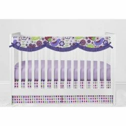 Flash Sale 🎉 Bacati - Botanical Floral Birds Purple Multicolor 10 pc Crib Bedding Set with Long Rail Guard Cover ❤️ -Bedding Sets & Collections Sales Shop unnamed file 7872