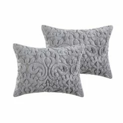 Cheap 💯 Shari Quilted Plush Quilt Set - VCNY Gray 😍 -Bedding Sets & Collections Sales Shop unnamed file 7888