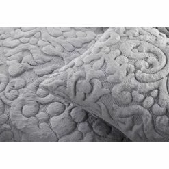 Cheap 💯 Shari Quilted Plush Quilt Set - VCNY Gray 😍 -Bedding Sets & Collections Sales Shop unnamed file 7890