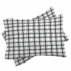 Coupon 🤩 Dash and Ash Painted Plaid Comforter Set - Deny Designs Black 💯 -Bedding Sets & Collections Sales Shop unnamed file 7946