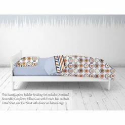 Top 10 💯 Bacati - Mod Sports Blue Orange Chocolate 4 pc Toddler Bedding Set ❤️