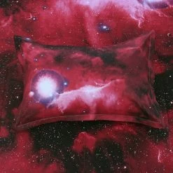 Hot Sale 🧨 2 Pcs Polyester Twin Galaxies All-season Reversible Bedding Sets Galaxies Red - PiccoCasa 😀 -Bedding Sets & Collections Sales Shop unnamed file 8013