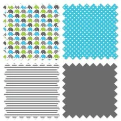 Hot Sale 👍 Bacati - Elephants Aqua/Lime/Gray 10 pc Crib Bedding Set with 2 Crib Fitted Sheets 🔥 -Bedding Sets & Collections Sales Shop unnamed file 8030