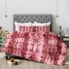 Cheap 👏 Schatzi Brown Quinn Tie Dye Pink Comforter Set - Deny Designs Red ❤️