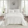 Cheap 🎁 Madison Park White Amber Cotton Chenille Bedspread Set 💯