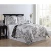 Best Pirce ❤️ 8pc Leaf Bed in a Bag Comforter Set Black & White - VCNY Home 🔔