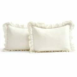 New ✨ Lush Decor 3pc Ella Lace Ruffle Bedspread & Sham Set - Lush Décor Ivory 🌟 -Bedding Sets & Collections Sales Shop unnamed file 823