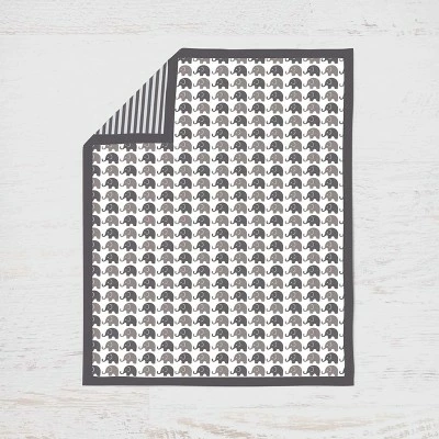 Cheap 𧨠Bacati - Elephants White/Gray 10 pc Crib Bedding Set with Long Rail Guard Cover π 2 Cheap 𧨠Bacati - Elephants White/Gray 10 pc Crib Bedding Set with Long Rail Guard Cover π - Image 2