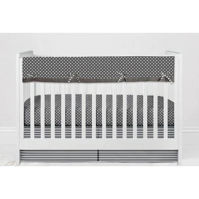 Cheap 𧨠Bacati - Elephants White/Gray 10 pc Crib Bedding Set with Long Rail Guard Cover π 5 Cheap 𧨠Bacati - Elephants White/Gray 10 pc Crib Bedding Set with Long Rail Guard Cover π - Image 5