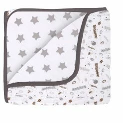 Best Pirce 💯 Bacati - Boys Football Muslin Brown Gray 3 pc Crib Bedding Set 🤩 -Bedding Sets & Collections Sales Shop unnamed file 8288
