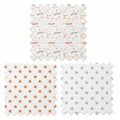 Deals ✨ Bacati - Basketball Orange/Gray Muslin 4 pc Toddler Bedding Set 🌟 -Bedding Sets & Collections Sales Shop unnamed file 8393